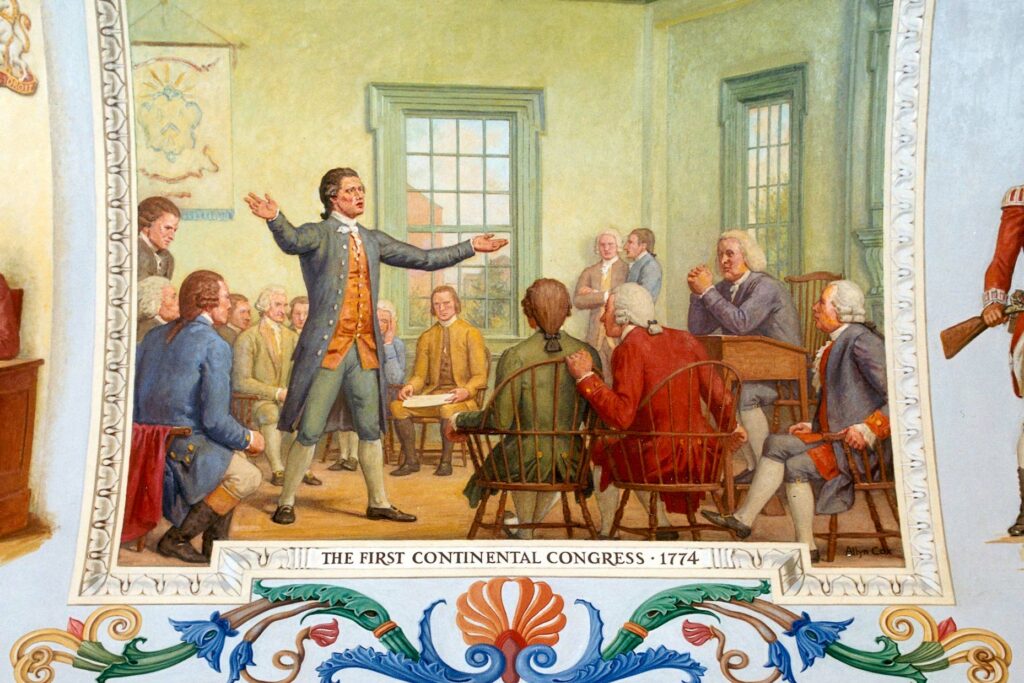 Act I, Introduction The First Continental Congress The American Founding