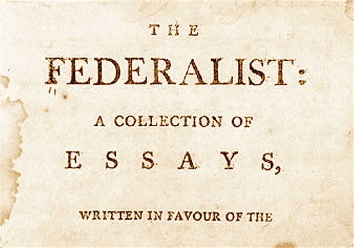 who wrote the 10th essay of the federalist papers